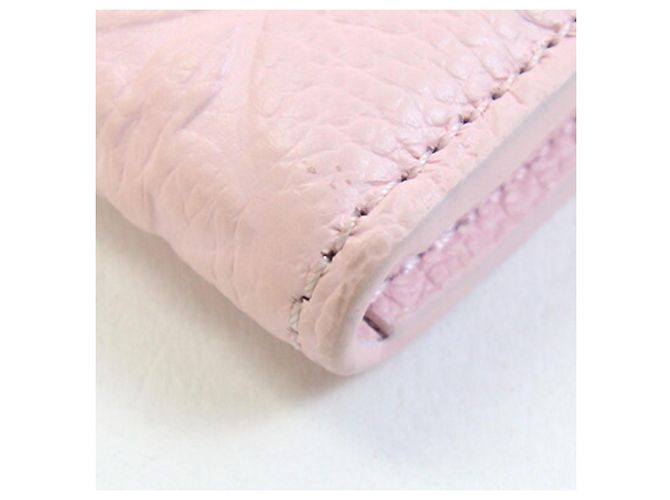 Monedero Monogram Empreinte Louis Vuitton Rosa - vista 5