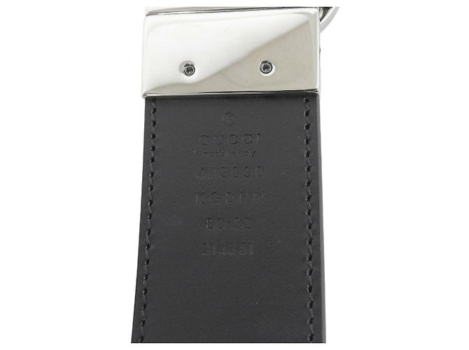 Gucci Gürtel Schwarz Beige - Ansicht 9