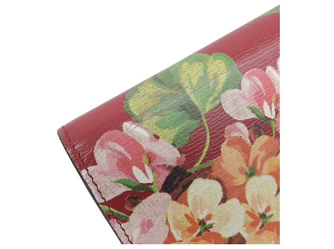Cartera larga de cuero rojo Gucci Roja - vista 7