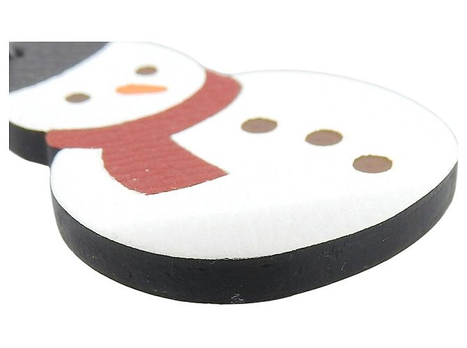 Hermès Charm per borsa Snowman Hermes Argento Bianco - vista 6