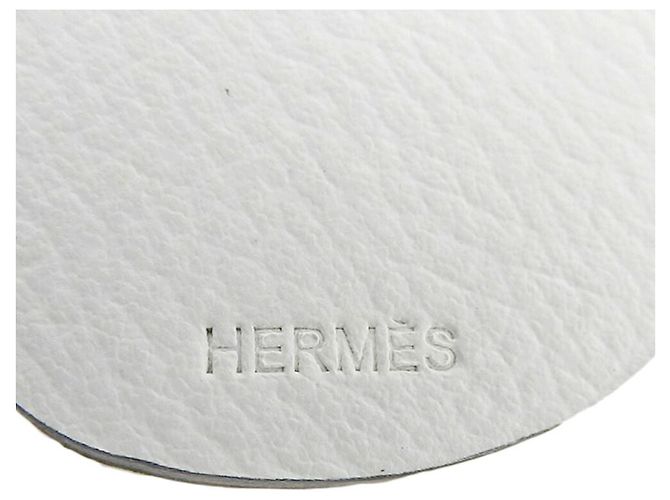 Hermès Charm per borsa Snowman Hermes Argento Bianco - vista 8