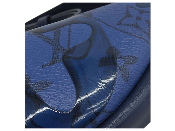 Louis Vuitton Monogram Aqua Garden Discovery Bumbag PM M22576 Blu - vista 5