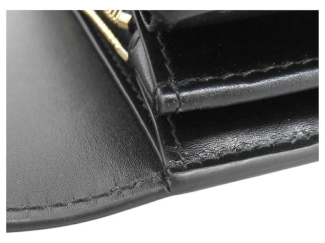 Cartier C de Long Bi-Fold Wallet Schwarz - Ansicht 7