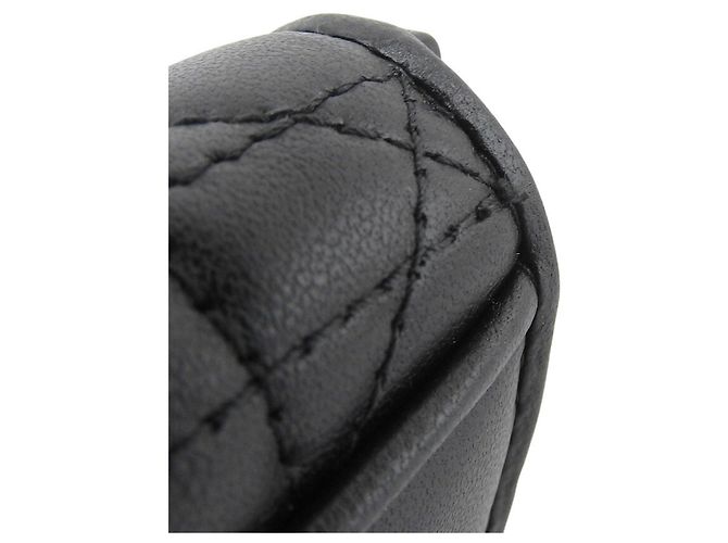 Cartera tríptico Cannage Lady Lotus de Christian Dior Negro - vista 5