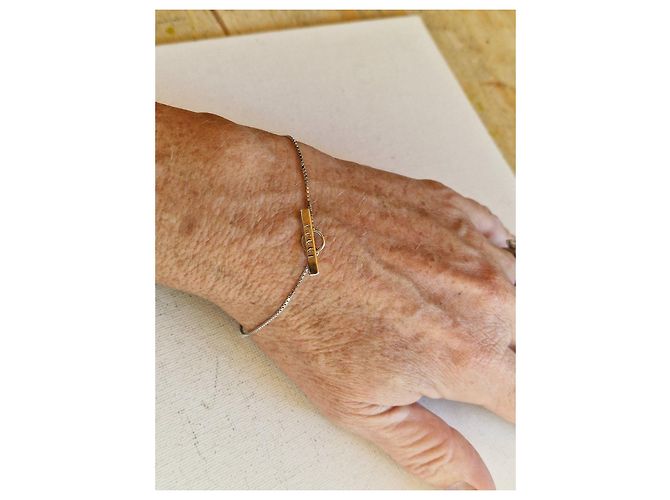 Bracciale Gucci Lasso in oro bianco 18k Argento - vista 2