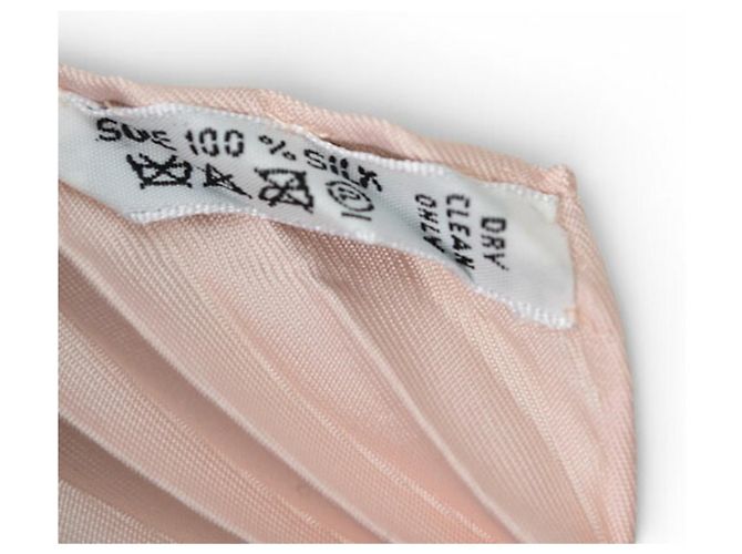 Hermès Pañuelo de seda rosa Hermes - vista 11