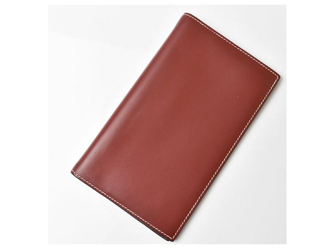 Hermès Agenda Hermes in pelle Box Calf Rouge H Rosso - vista 3