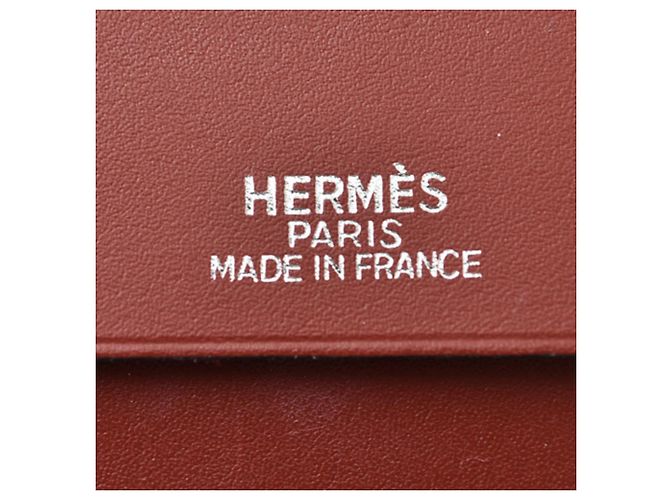 Hermès Agenda Hermes in pelle Box Calf Rouge H Rosso - vista 5