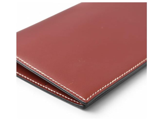 Hermès Agenda Hermes in pelle Box Calf Rouge H Rosso - vista 9