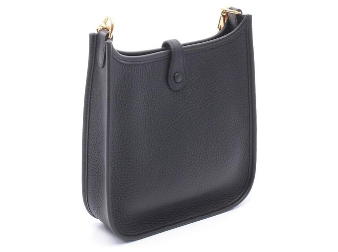 Hermès Borsa a tracolla Hermes Evelyne TPM Nero - vista 2