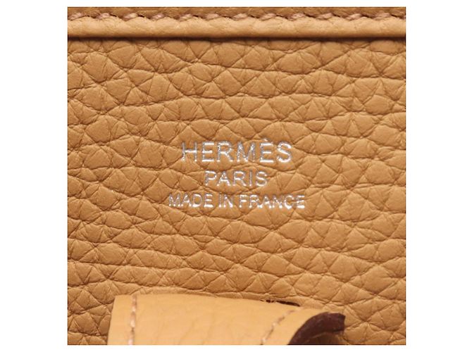 Hermès Borsa a tracolla Hermes Evelyne 23 Biscuit Beige - vista 4