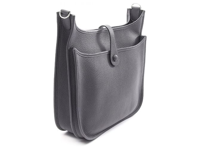 Hermès Borsa a tracolla Hermes Evelyne 3 Trois PM Caban Marrone - vista 2