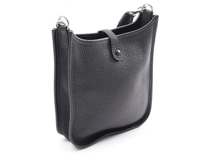 Hermès Borsa a tracolla Hermes Evelyne Amazon TPM Nero - vista 2