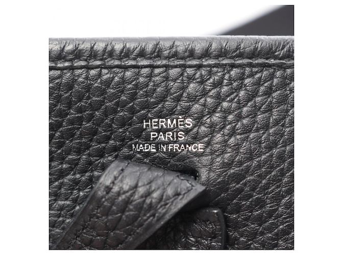 Hermès Borsa a tracolla Hermes Evelyne Amazon TPM Nero - vista 4