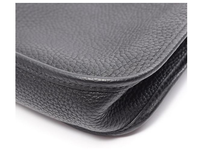 Hermès Borsa a tracolla Hermes Evelyne Amazon TPM Nero - vista 6