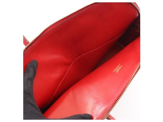 Hermès Borsa 2-Way Hermes Bolide 31 Rouge Vif Rosso - vista 12