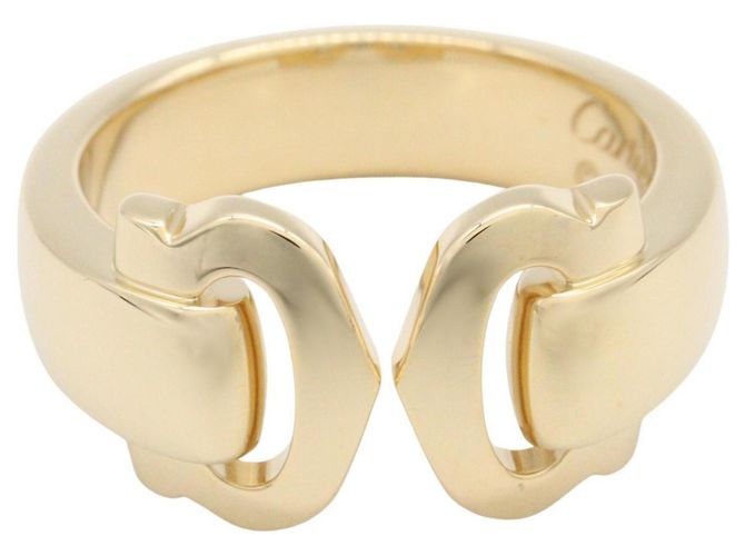 Anello 2C Band in oro giallo 18K Cartier D'oro - vista 2