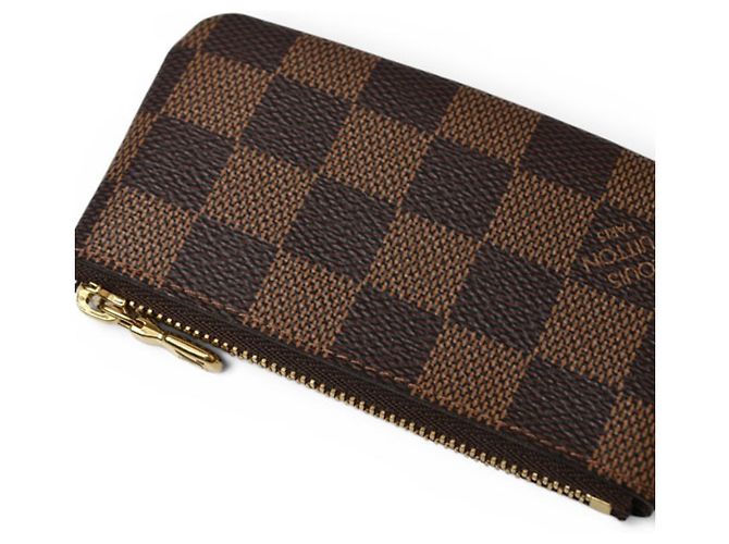 Louis Vuitton Damier Münzbeutel Braun - Ansicht 6