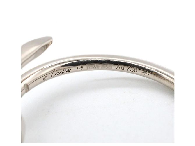 Cartier Juste un Clou Ring aus Weißgold Silber - Ansicht 4