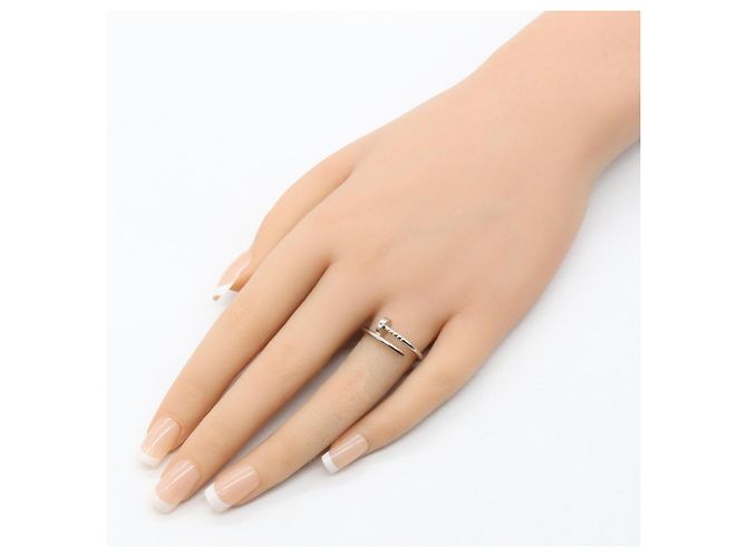 Cartier Juste un Clou Ring aus Weißgold Silber - Ansicht 7