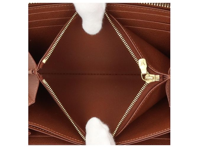 Zippy Louis Vuitton Monogram Long Wallet Braun - Ansicht 6