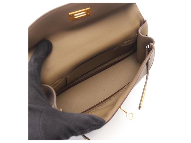 Hermès Borsa a Spalla Hermes Kelly Move Beige Malfa - vista 3