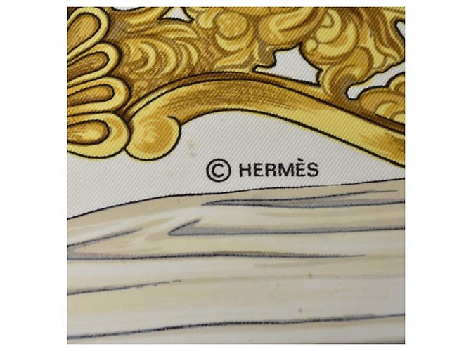 Hermès Hermes Carré 90 Schal Marineblau - Ansicht 13