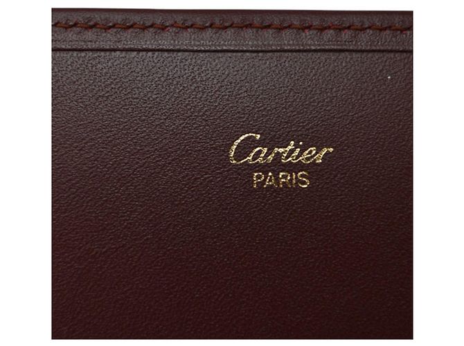 Cartera larga Must de Cartier Bordeaux Burdeos - vista 10