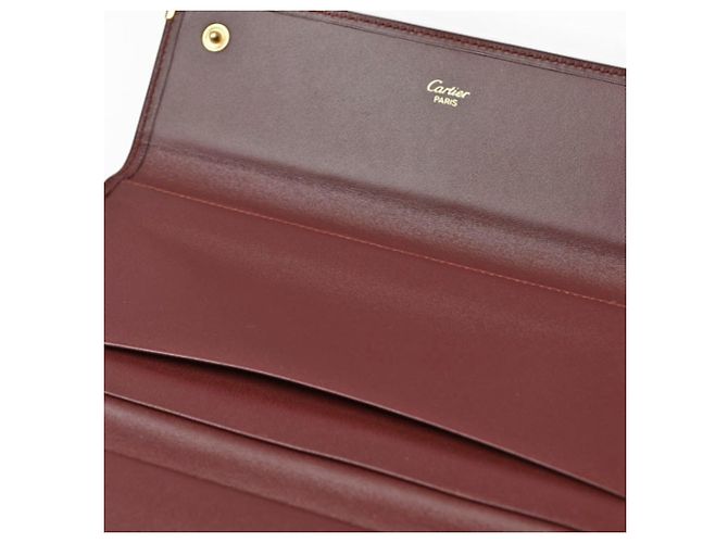 Cartera larga Must de Cartier Bordeaux Burdeos - vista 11