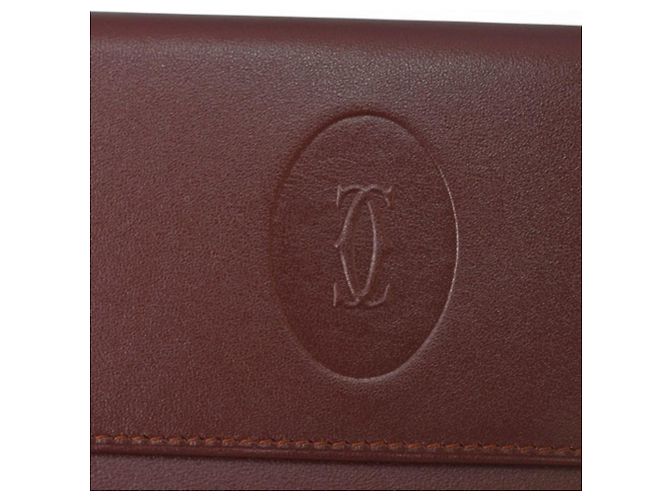 Cartera larga Must de Cartier Bordeaux Burdeos - vista 4