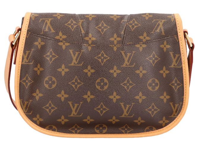 Borsa a tracolla Louis Vuitton Menilmontant PM Monogram Marrone - vista 3