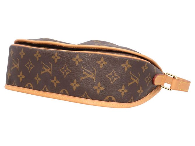 Borsa a tracolla Louis Vuitton Menilmontant PM Monogram Marrone - vista 6