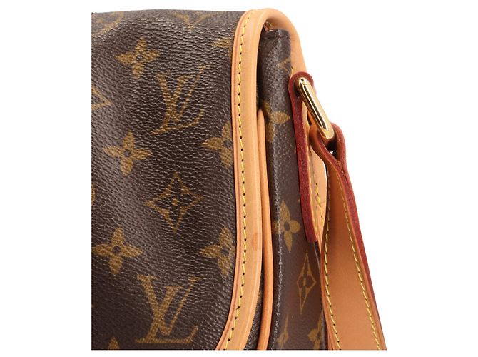 Borsa a tracolla Louis Vuitton Menilmontant PM Monogram Marrone - vista 9