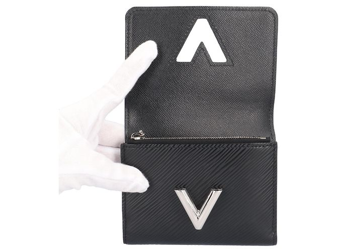 Cartera Louis Vuitton Twist Compact Negro - vista 8