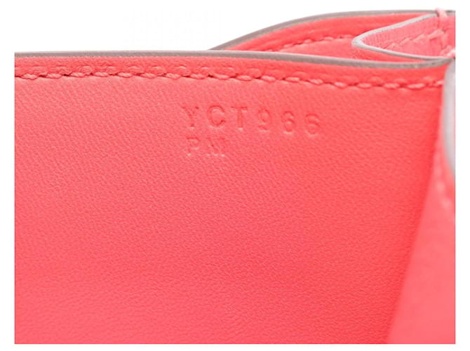 Hermès Borsa a tracolla Hermes Constance 3 Mini Rosa - vista 5