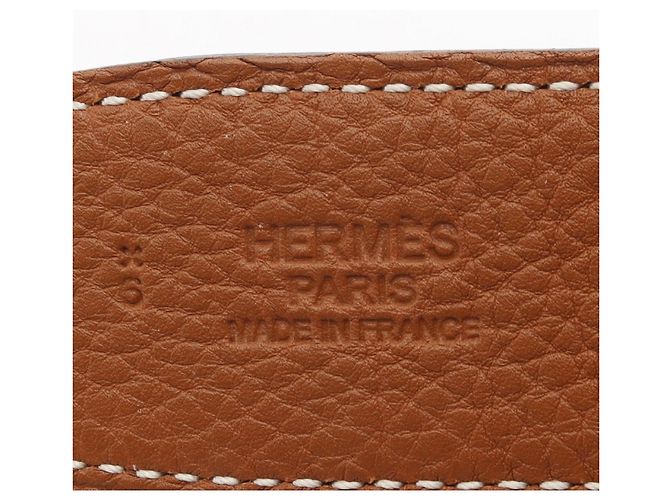 Hermès Hermes Constance H-Belt Marrone Nero - vista 4
