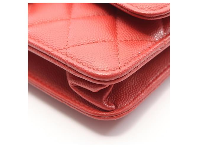 Borsa a tracolla 2-way Chanel Matelassé Loop Handle Rosso - vista 8