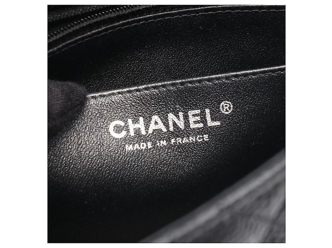 Borsa a Spalla Chanel Mini Matelassé Nero - vista 4