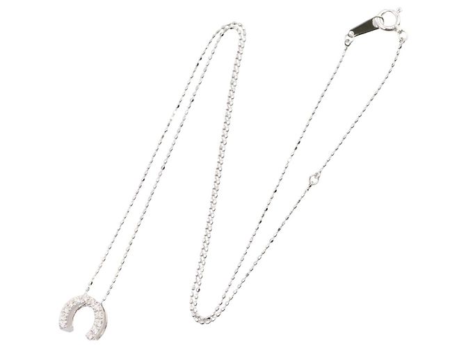 Diamond Céline Collana in oro bianco 18K e diamanti Celine Argento - vista 2
