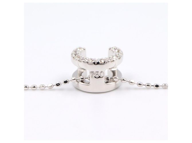 Diamond Céline Collana in oro bianco 18K e diamanti Celine Argento - vista 4