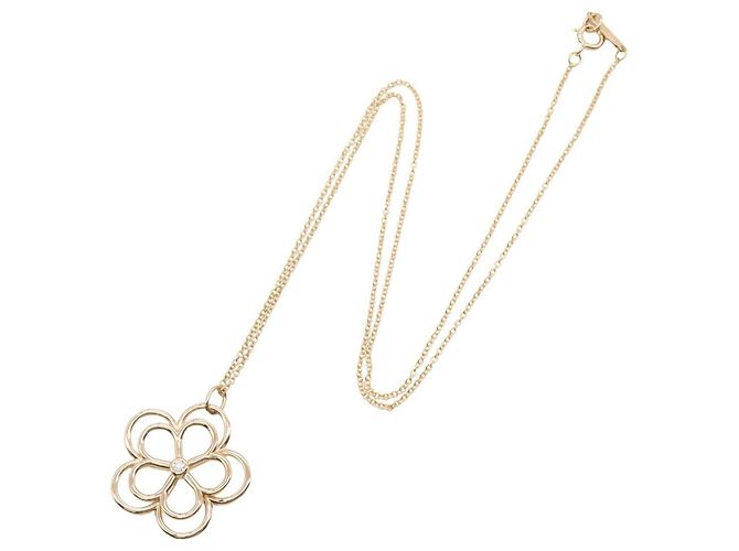 Collana Tiffany & Co. Open Flower 1PD D'oro - vista 2