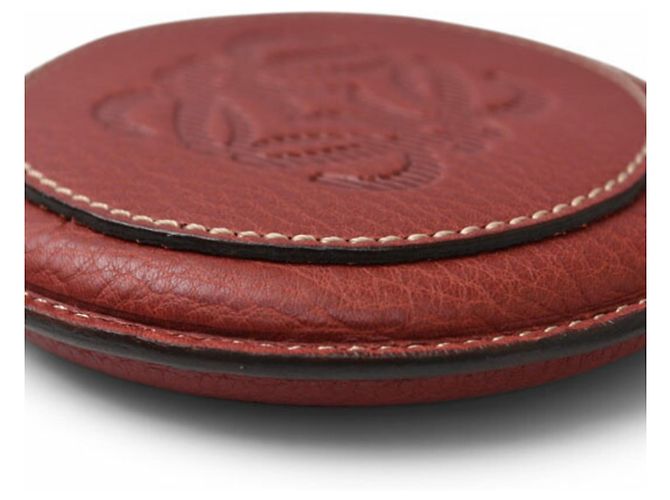 Loewe Münzbeutel aus Bordeaux Leder - Ansicht 7