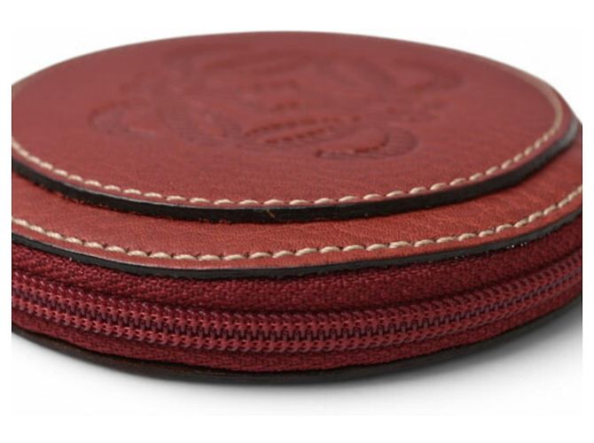 Loewe Münzbeutel aus Bordeaux Leder - Ansicht 8