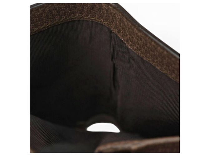 Cartera bi-fold Gucci Ophidia Castaño Beige - vista 10
