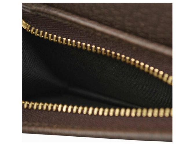 Cartera bi-fold Gucci Ophidia Castaño Beige - vista 6