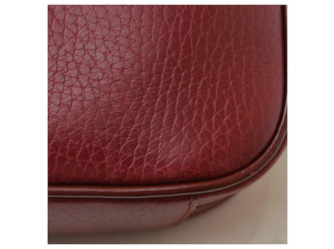 Borsa a tracolla in pelle Cartier Must de Bordeaux Bordò - vista 17