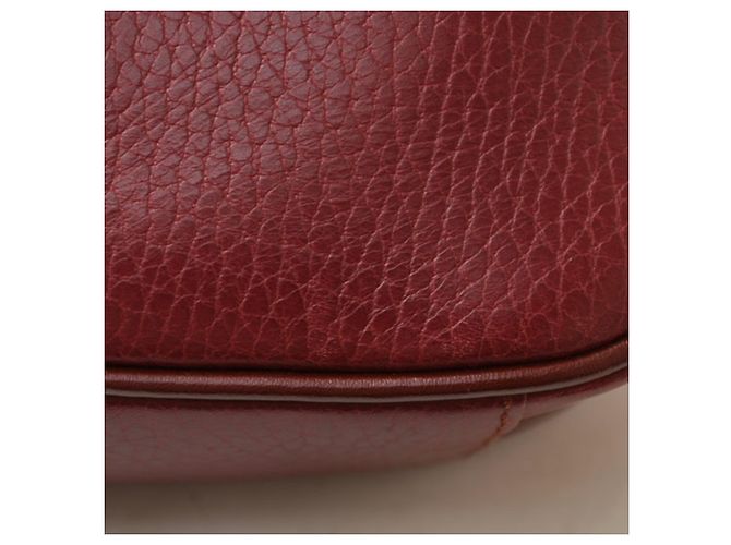Borsa a tracolla in pelle Cartier Must de Bordeaux Bordò - vista 18