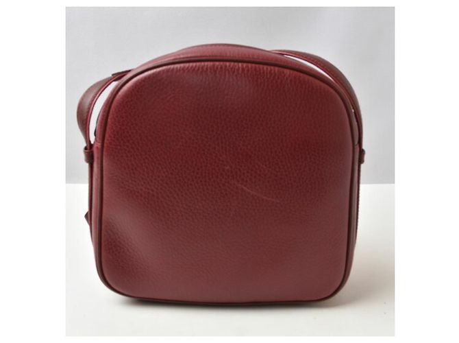 Borsa a tracolla in pelle Cartier Must de Bordeaux Bordò - vista 6
