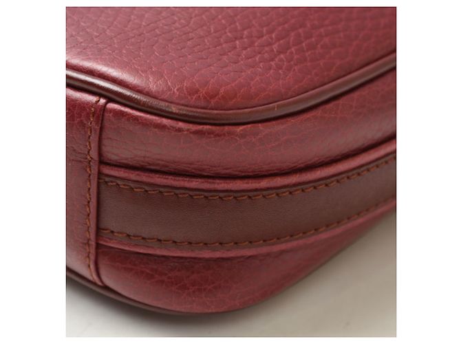Borsa a tracolla in pelle Cartier Must de Bordeaux Bordò - vista 9