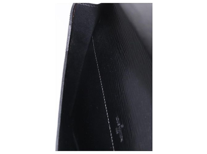 LOUIS VUITTON Epi Porte Documents Senatur Valigetta Nera M54452 LV Auth ka4997 Nero - vista 19